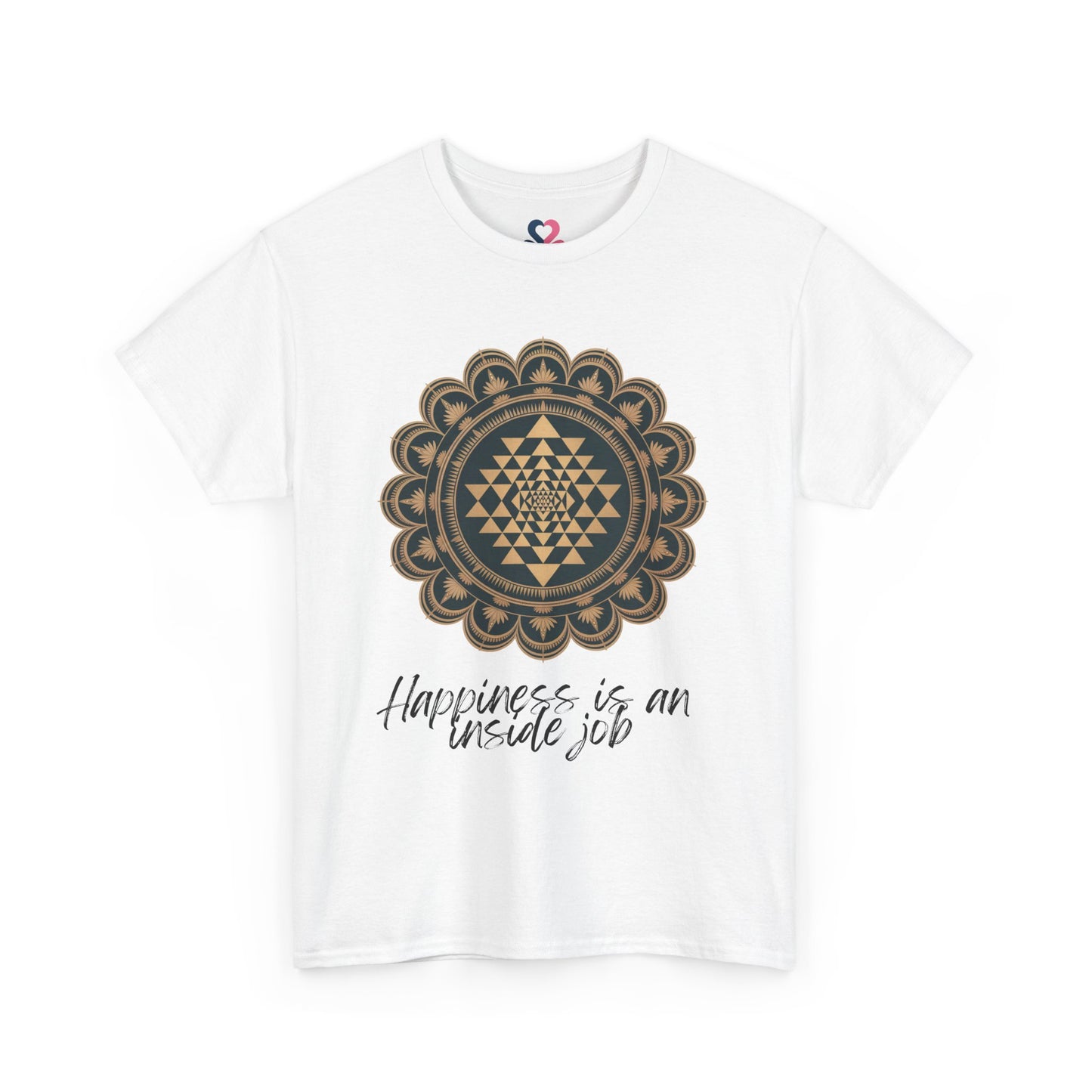 Unisex T-shirt, Yoga, Mindfulness, Happiness is an inside job