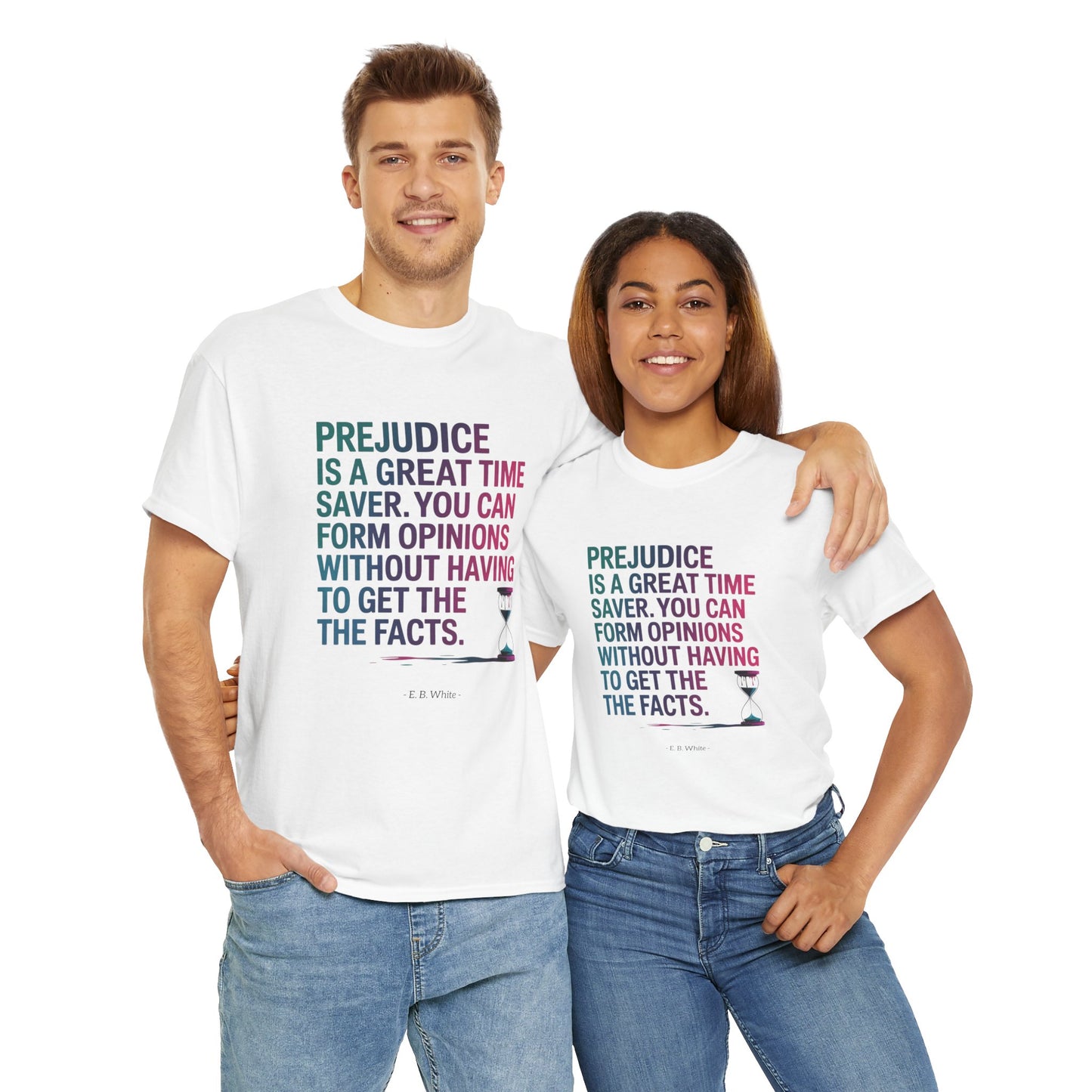 Unisex T-shirt, Famous Quote, Mindfulness, Wellbeing, model X