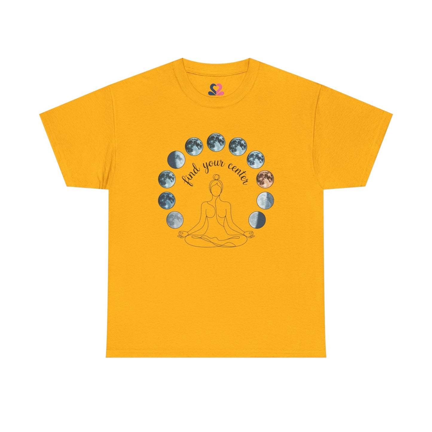 Unisex T-shirt, Yoga, Mindfulness, Find your center