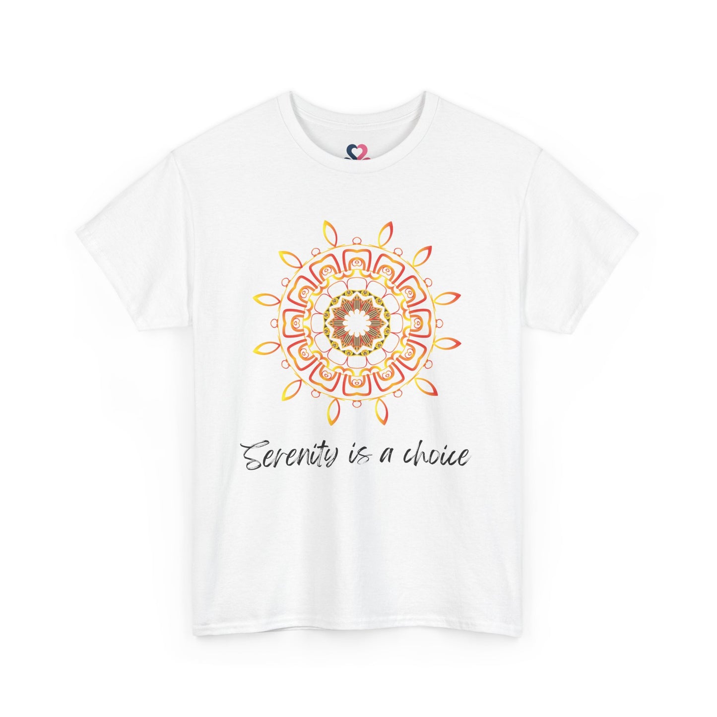 Unisex T-shirt, Yoga, Mindfulness, Serenity is a choice