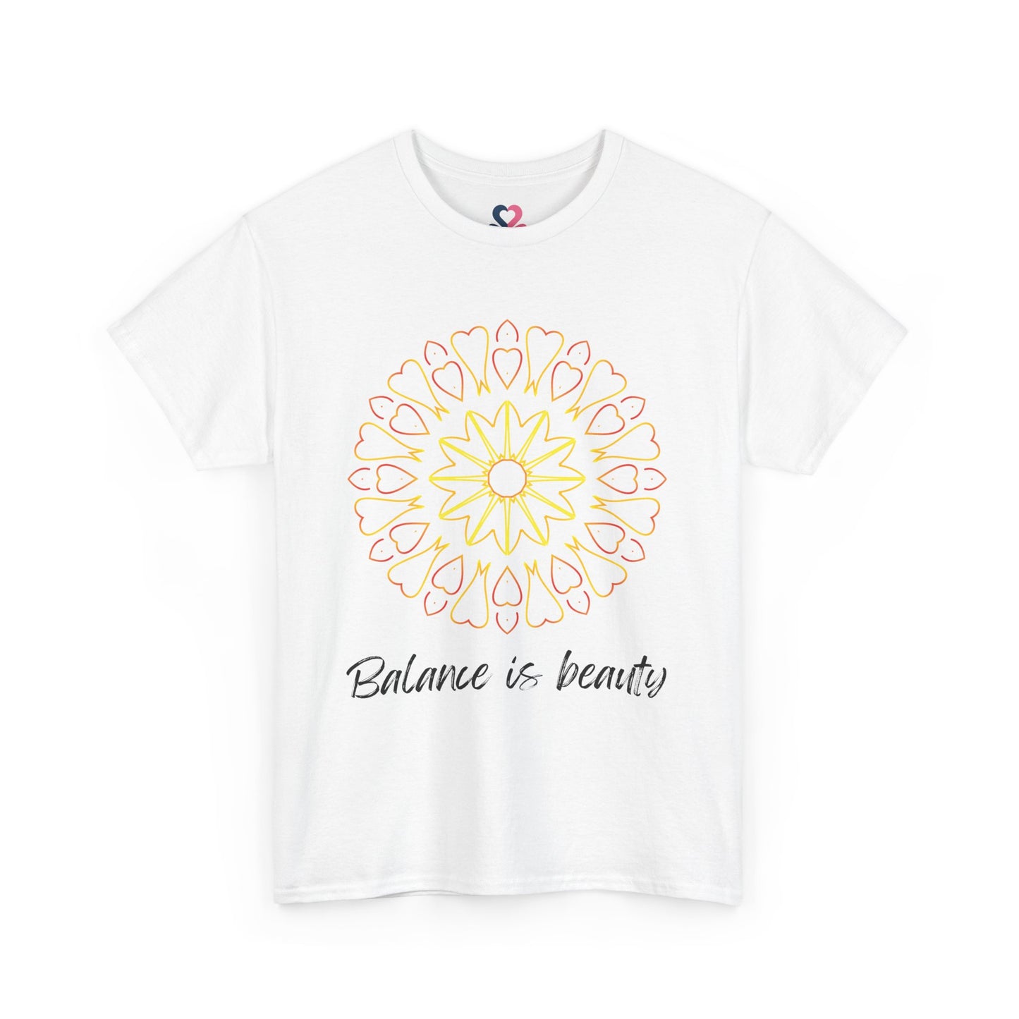 Unisex T-shirt, Yoga, Mindfulness, Balance is beauty