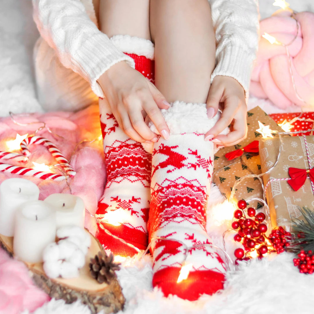 Cozy Socks and Loungewear for Romantic Evenings