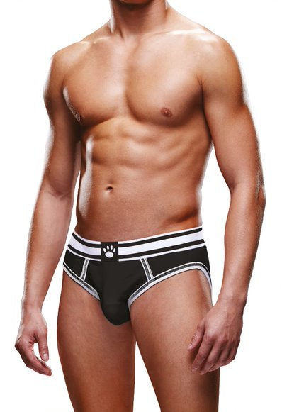 Prowler Black/White Open Brief Large