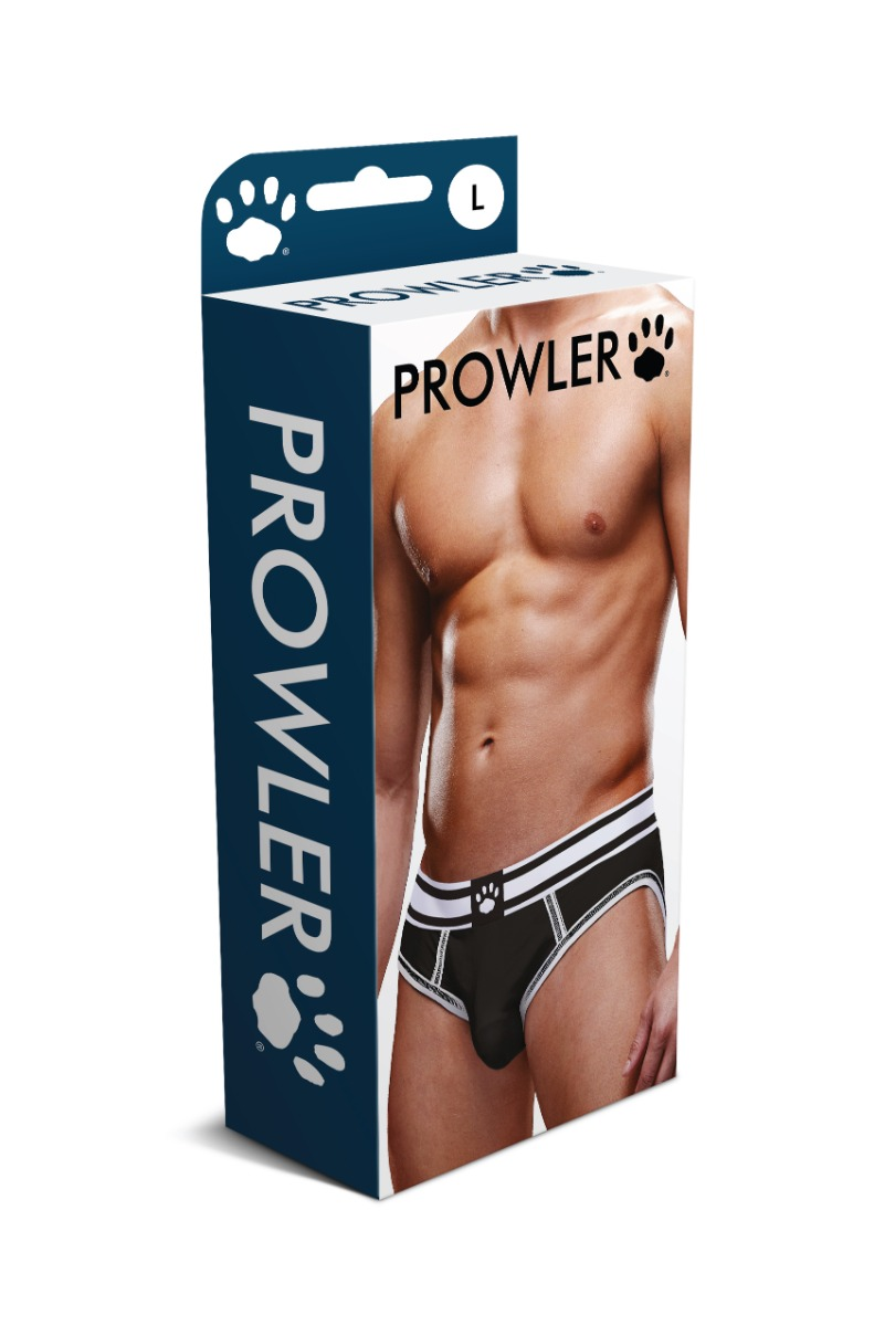 Prowler Black/White Open Brief Large