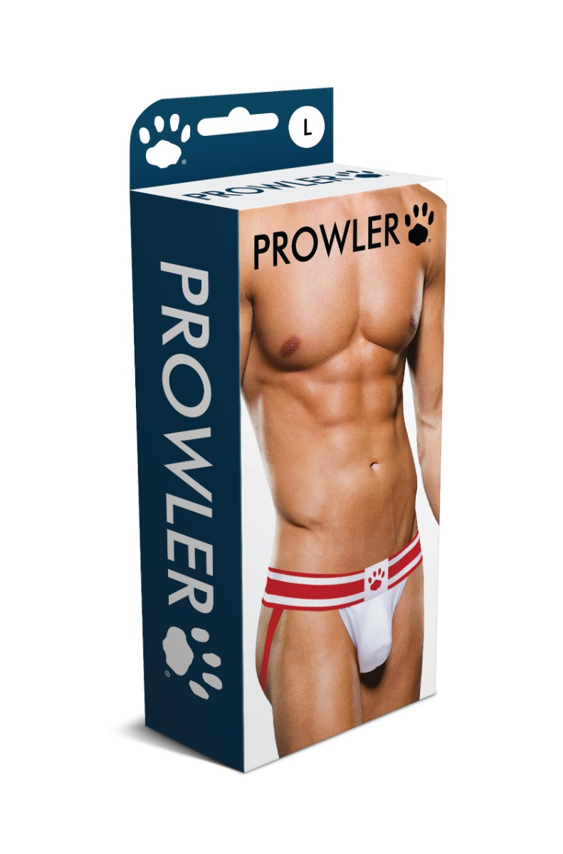 Prowler White/Red Jock XXL