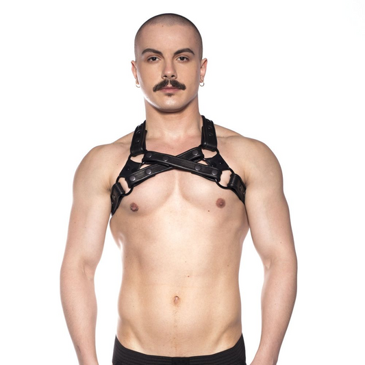 Prowler RED Cross Harness Black S/M