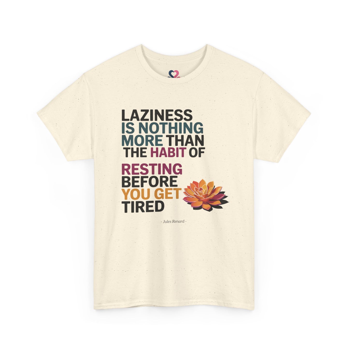 Unisex T-shirt, Famous Quote, Mindfulness, Wellbeing, model VIII