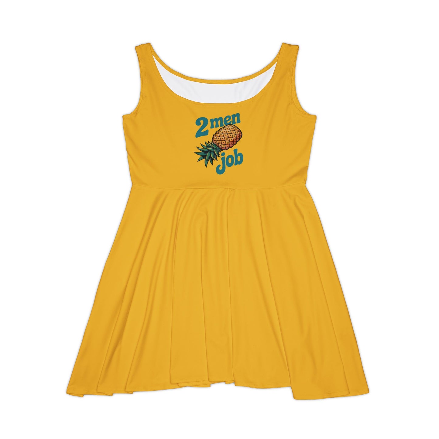Women's Skater Dress - 2 Men Job, Cute Summer Dress, Casual [...]