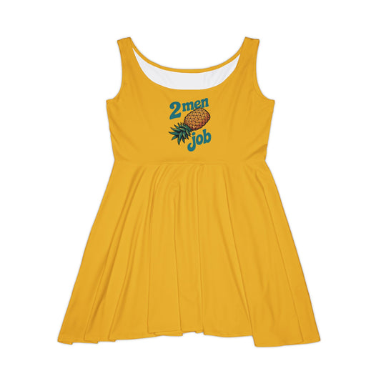 Women's Skater Dress - 2 Men Job, Cute Summer Dress, Casual [...]