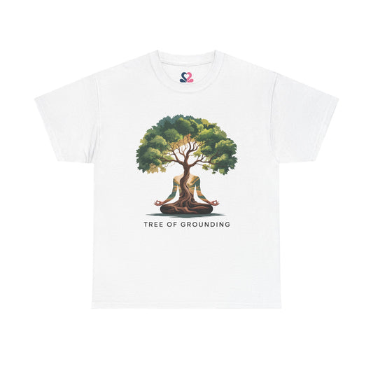 Unisex T-shirt, Yoga, Mindfulness, Tree of grounding