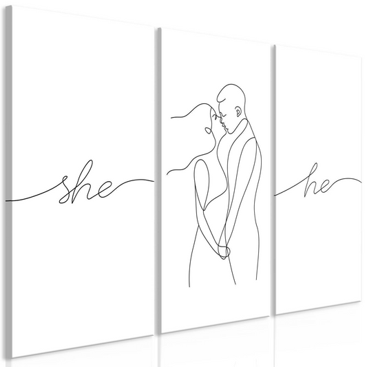 Quadro - Love Triptych (3 Parts)
