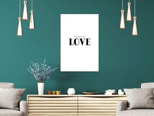Quadro - Simple Love (1 Part) Vertical