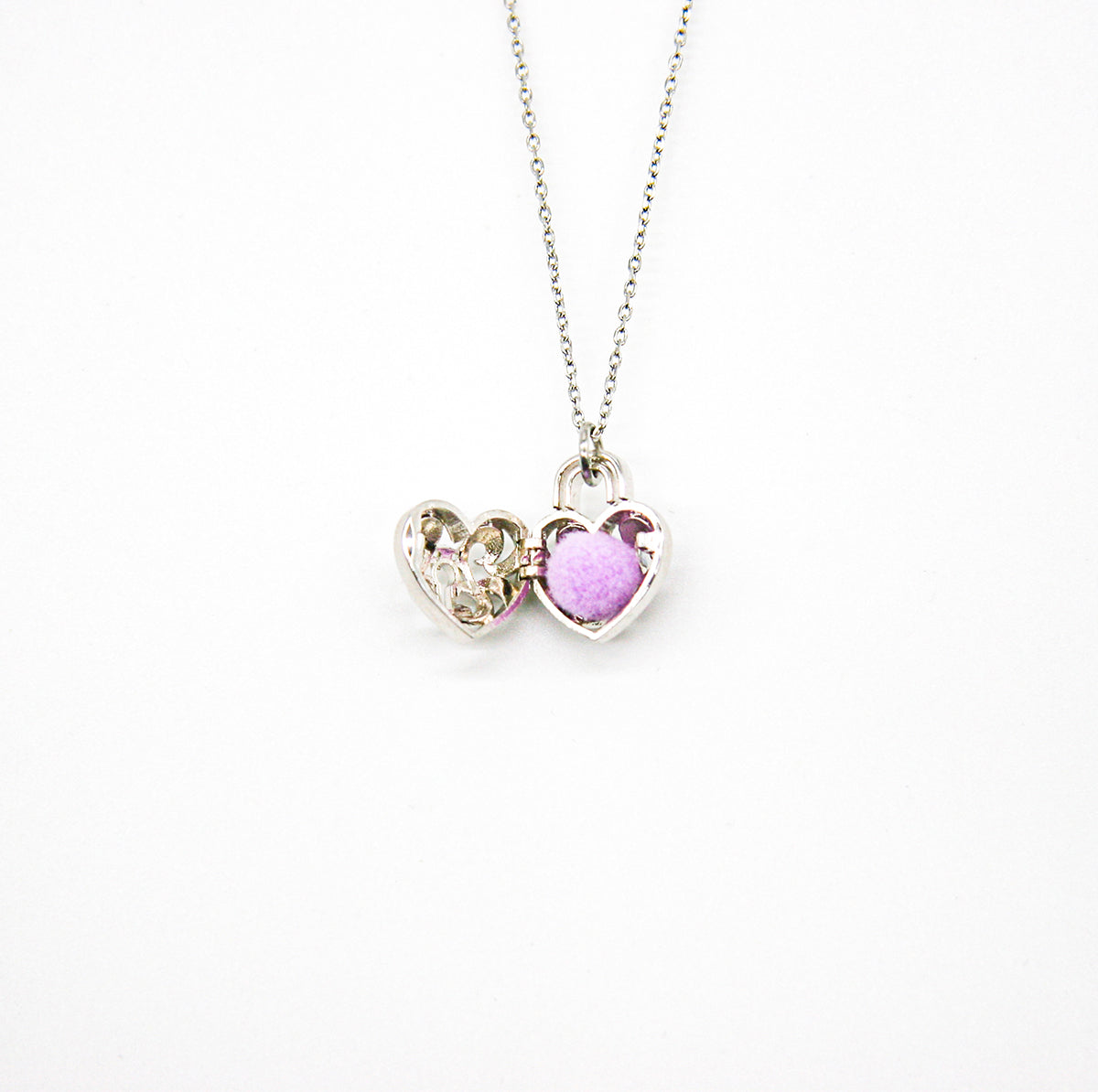Heart Lock Aroma Necklace | Energy & Healing | Diffusing on the go | Love Gift