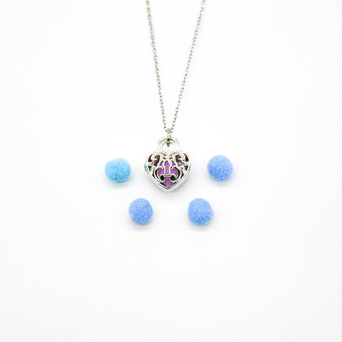Heart Lock Aroma Necklace | Energy & Healing | Diffusing on the go | Love Gift