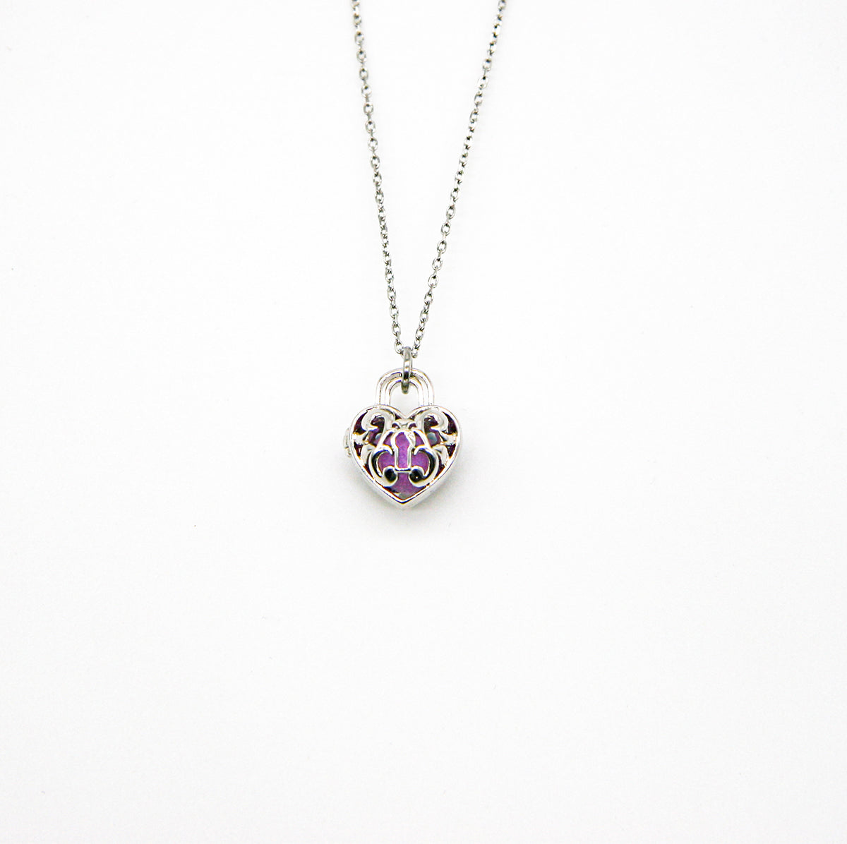 Heart Lock Aroma Necklace | Energy & Healing | Diffusing on the go | Love Gift