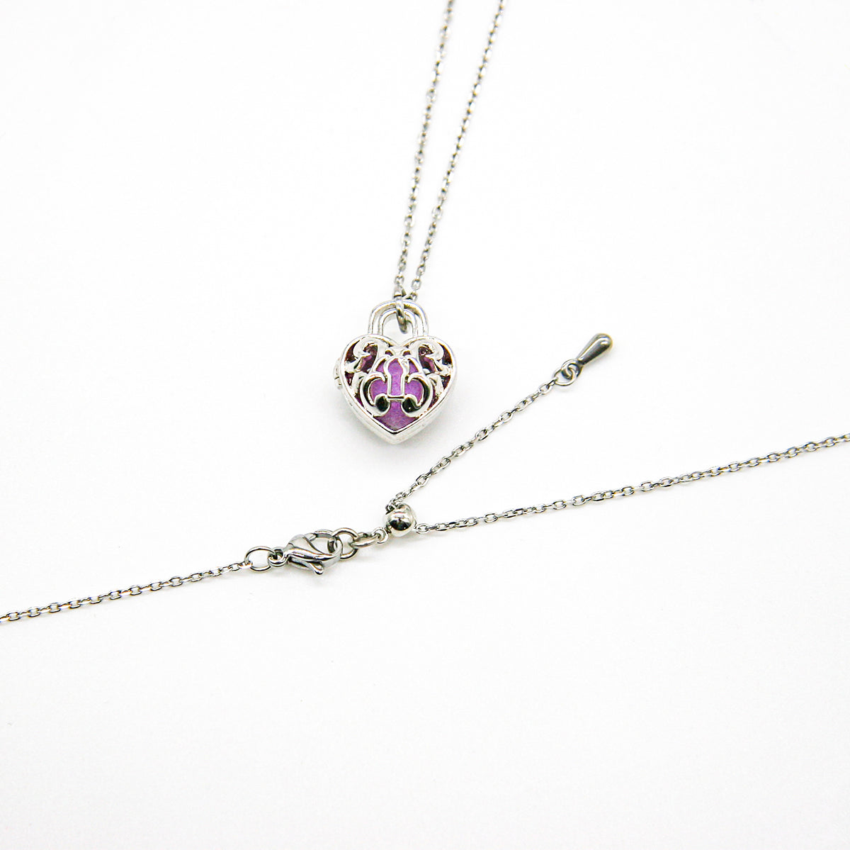 Heart Lock Aroma Necklace | Energy & Healing | Diffusing on the go | Love Gift