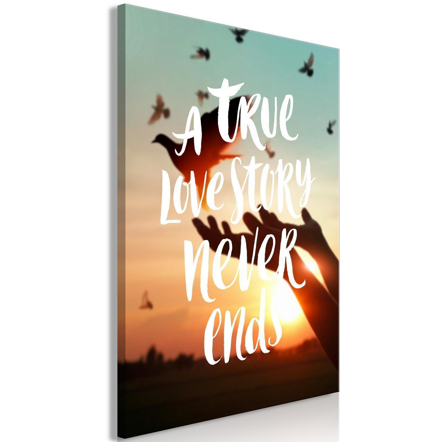 Quadro - A True Love Story Never Ends (1 Part) Vertical