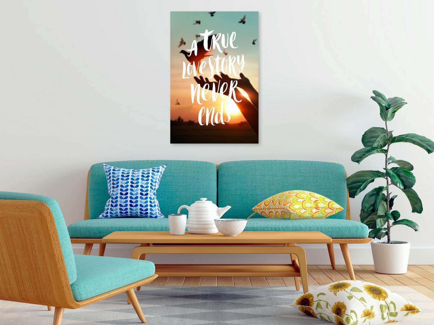 Quadro - A True Love Story Never Ends (1 Part) Vertical