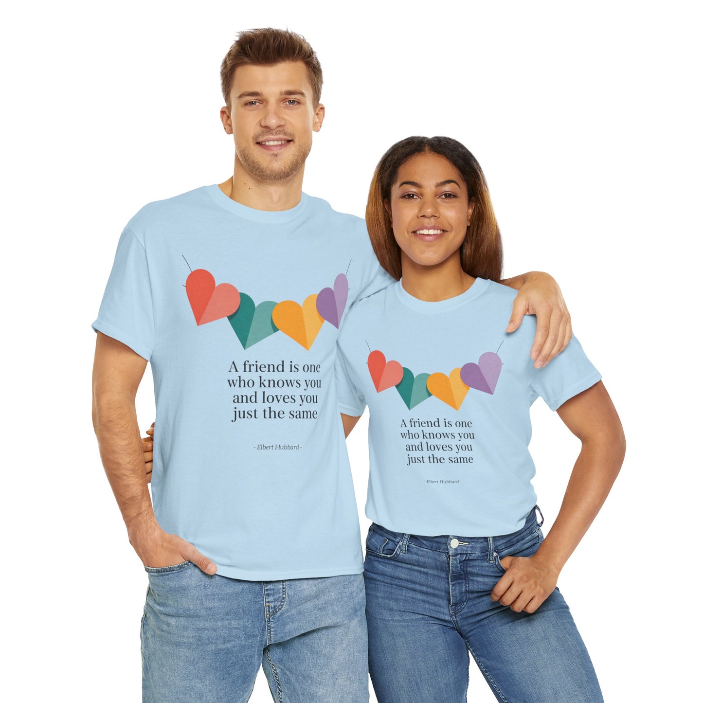 Unisex T-shirt, Famous Quote, Mindfulness, Wellbeing, model I