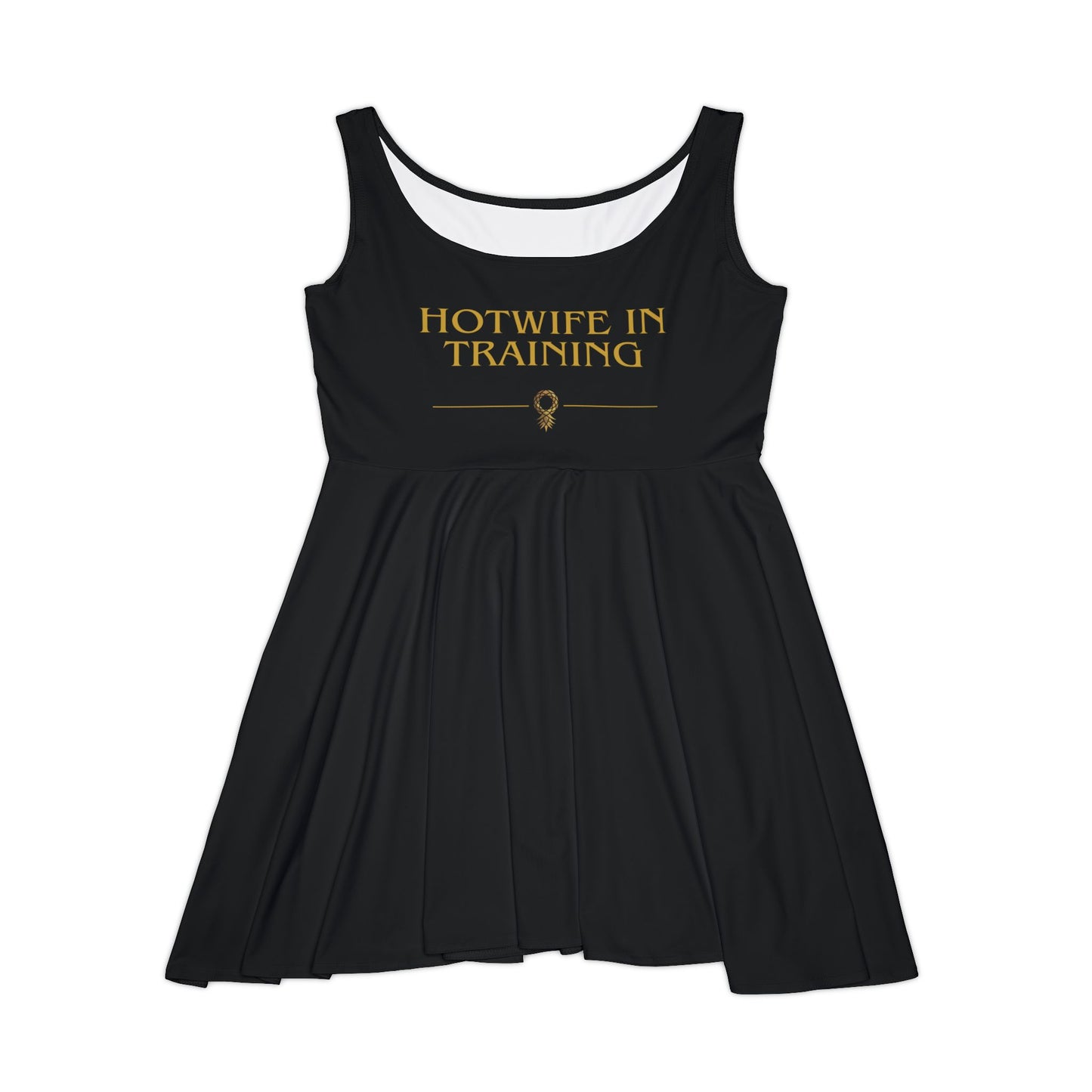 Women's Skater Dress - Hotwife in Training, Cute Summer Dress, Casual [...]