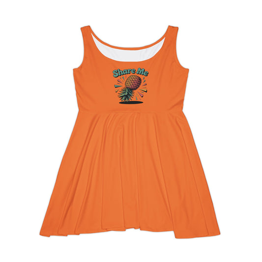 Women's Skater Dress - Share me, Cute Summer Dress, Casual [...]