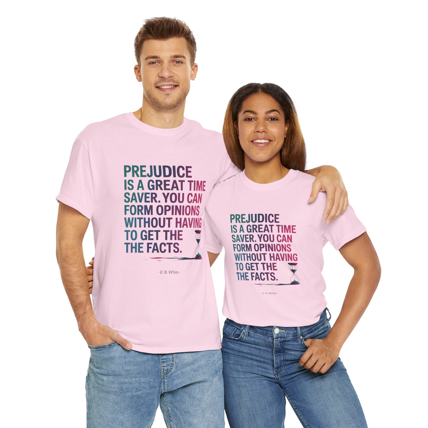 Unisex T-shirt, Famous Quote, Mindfulness, Wellbeing, model X